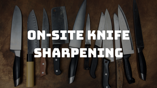 On-Site Knife Sharpening; April 24