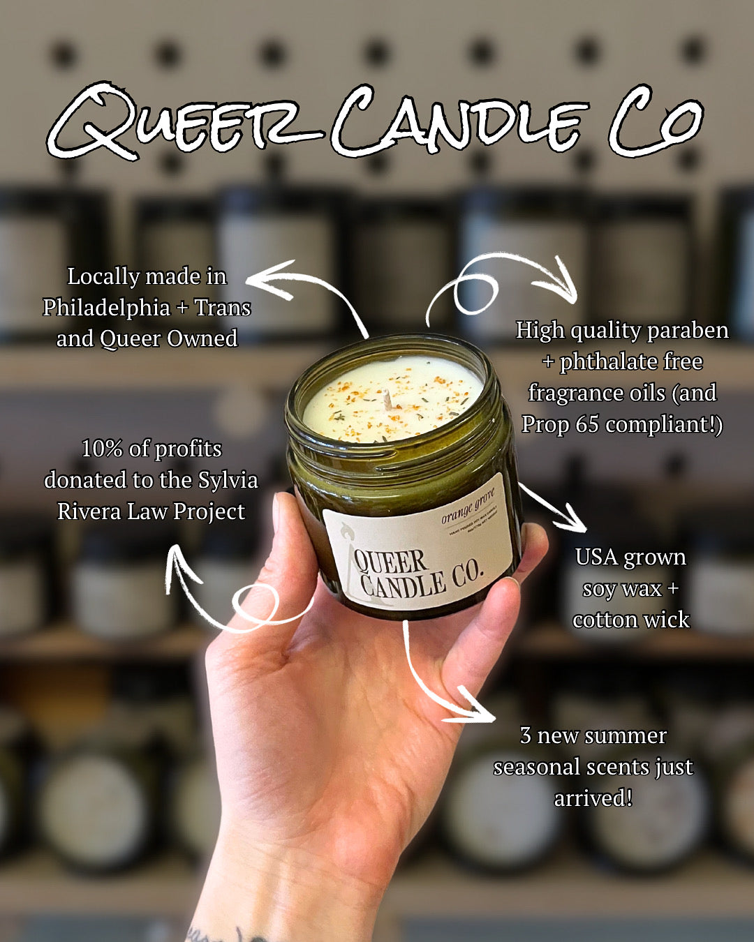 Queer Candle Co. Candles