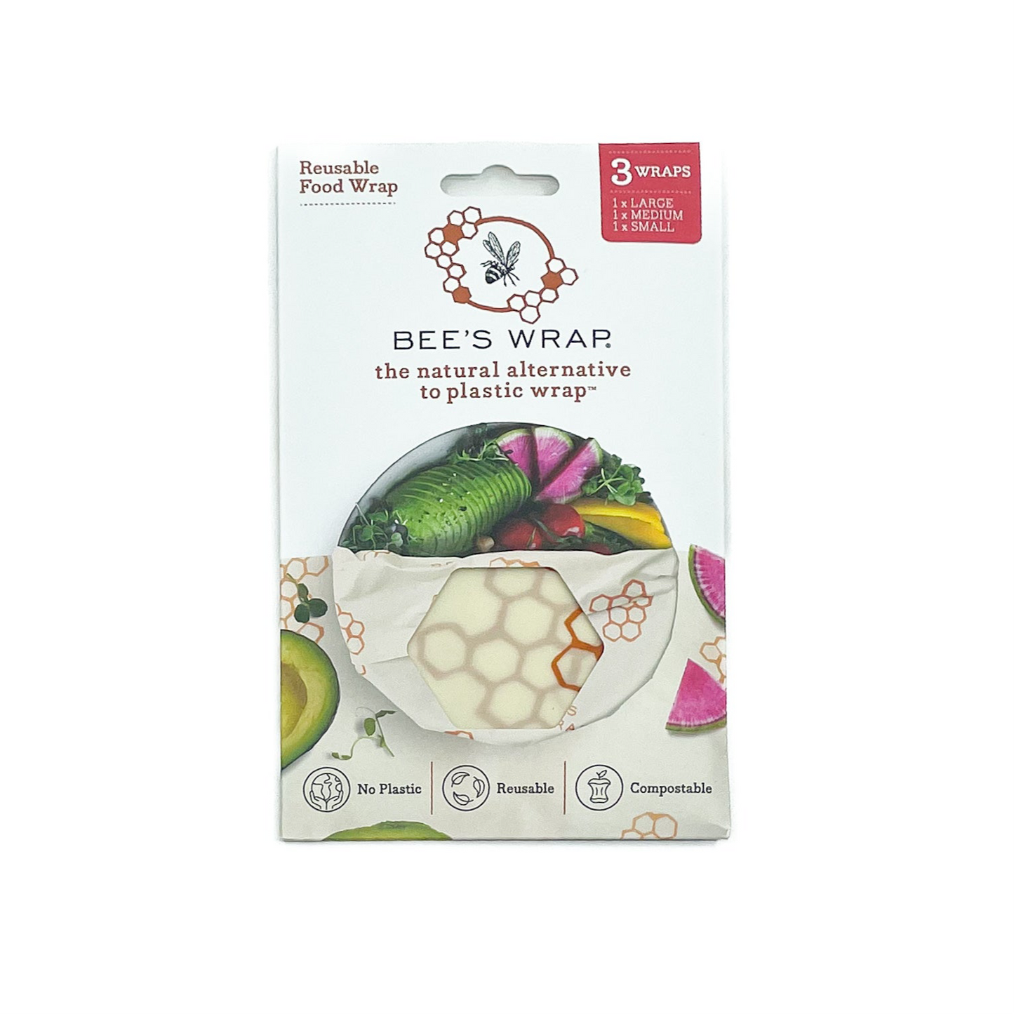 Beeswax Wraps - 3 pack