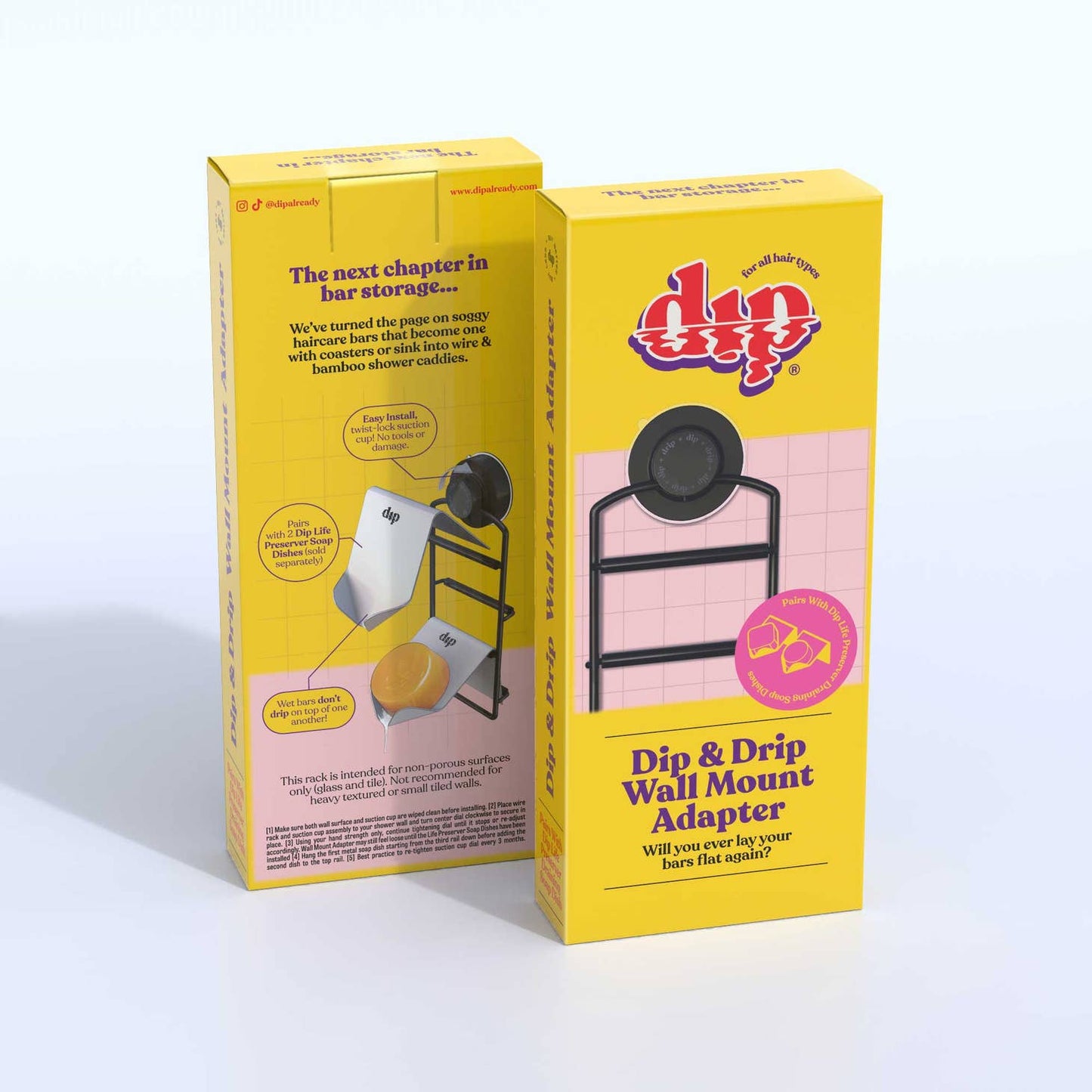 Dip and Drip Wall Mount