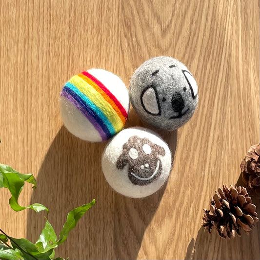 Loose Dryer Balls: Patterned