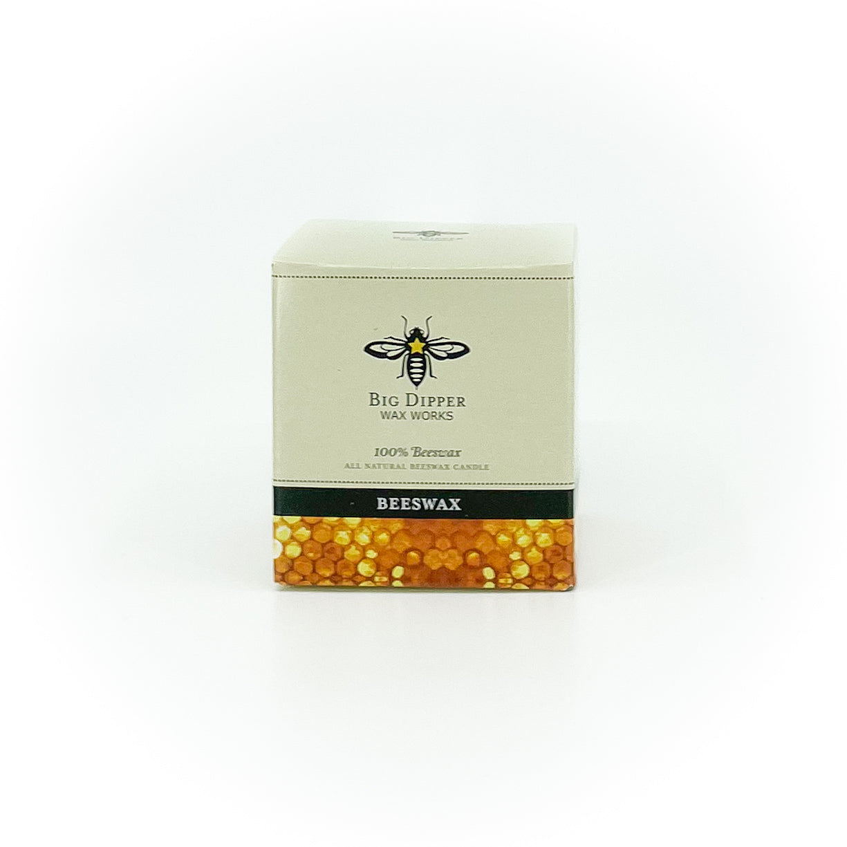 Refillable Beehive Glass Candle