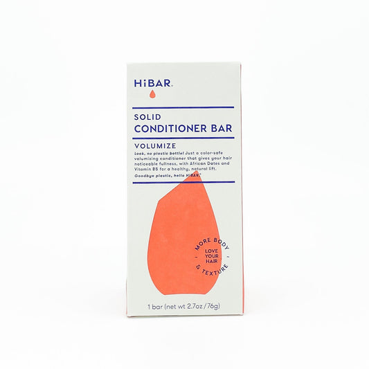 Box of HiBar Solid Conditioner Bar on a white background