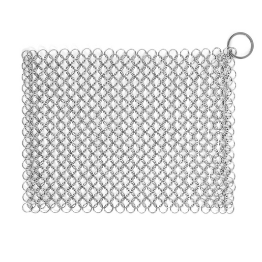 Chain Mail Cast Iron Cleaner and Scrubber