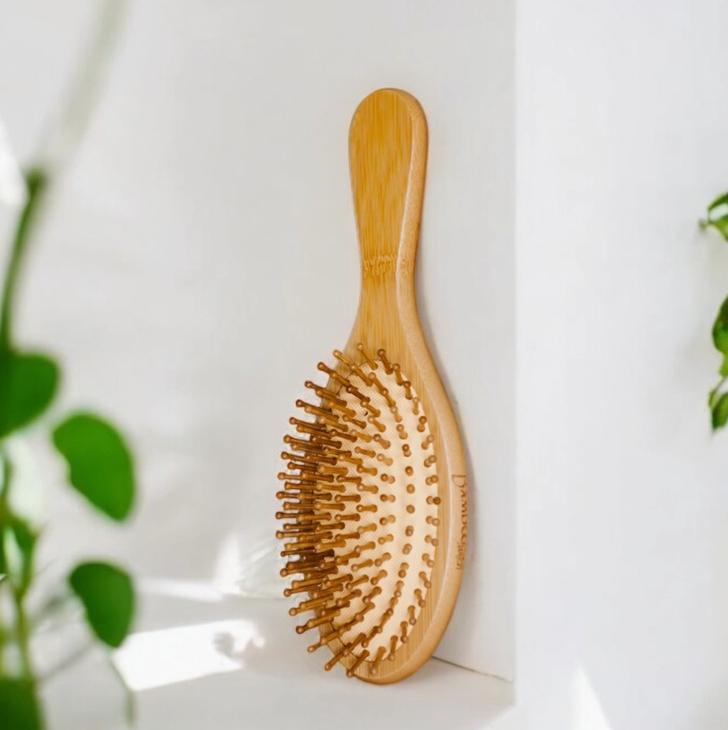 Bamboo Paddle Hairbrush