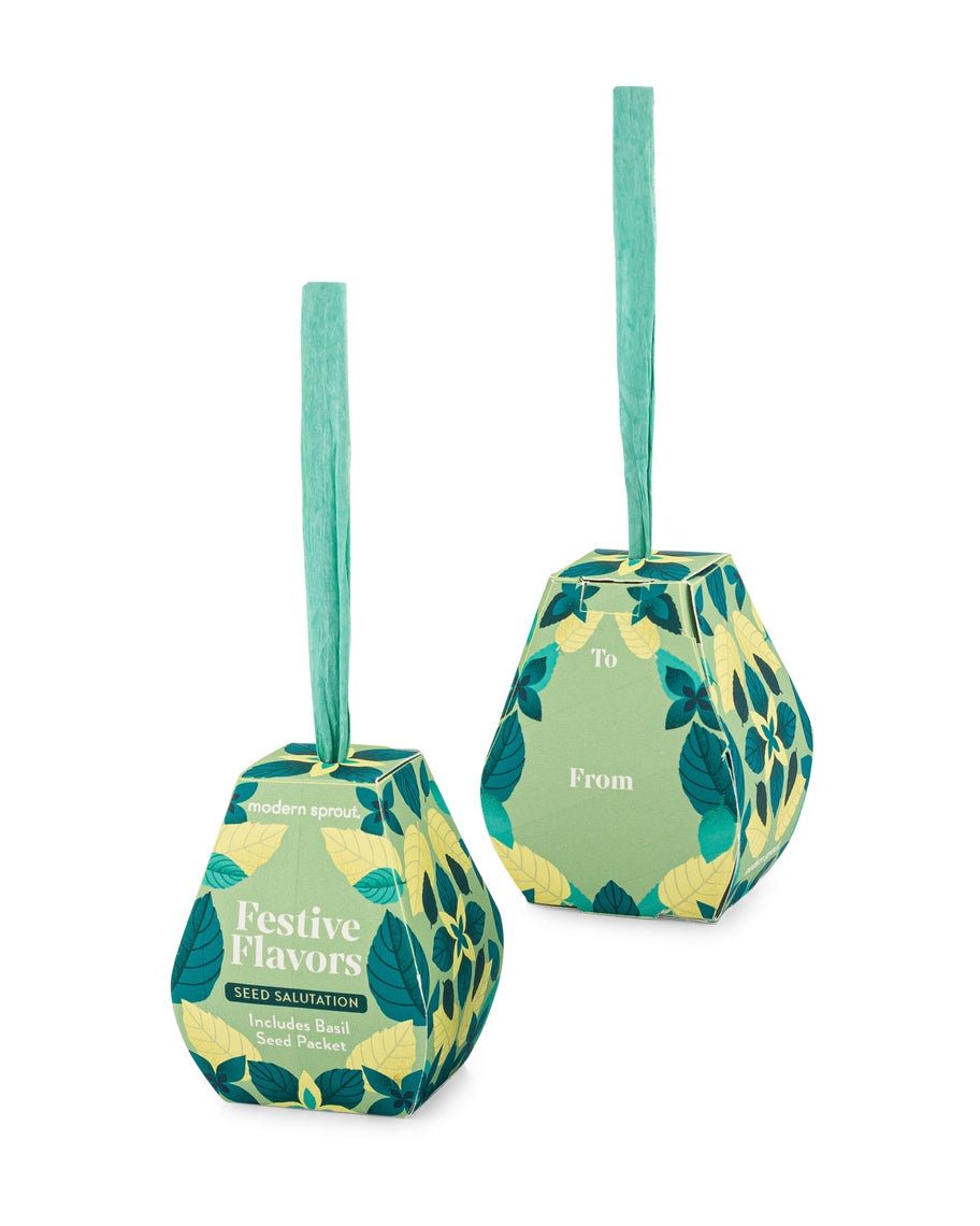 Seed Salutation Gift Tag & Seed Packet