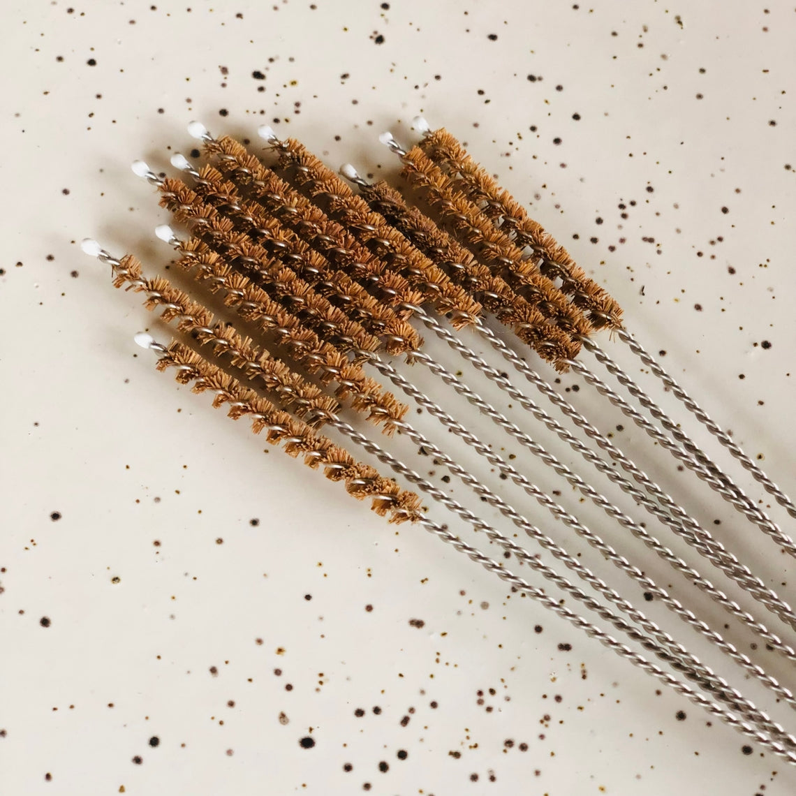 Natural Fiber Straw Brush