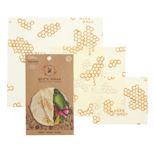 Load image into Gallery viewer, Beeswax Wraps - 3 pack

