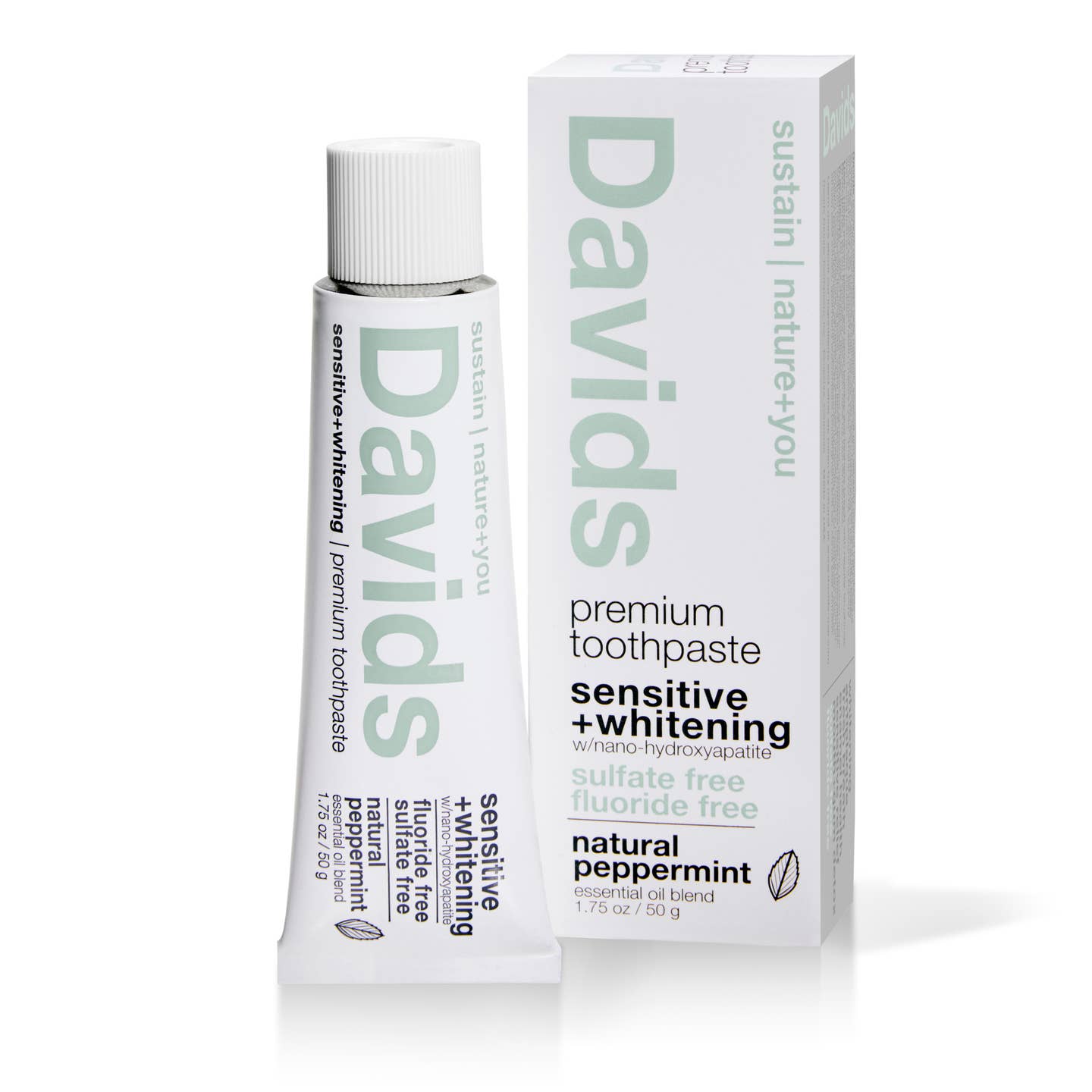 Travel Size Davids Natural Toothpaste