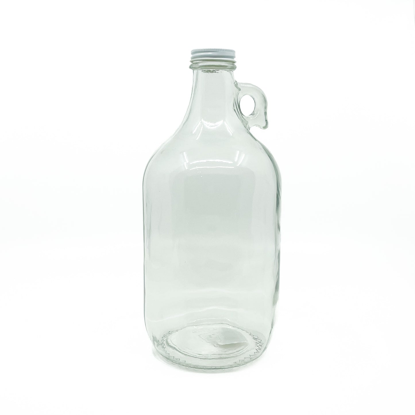 64 oz Clear Glass Growler