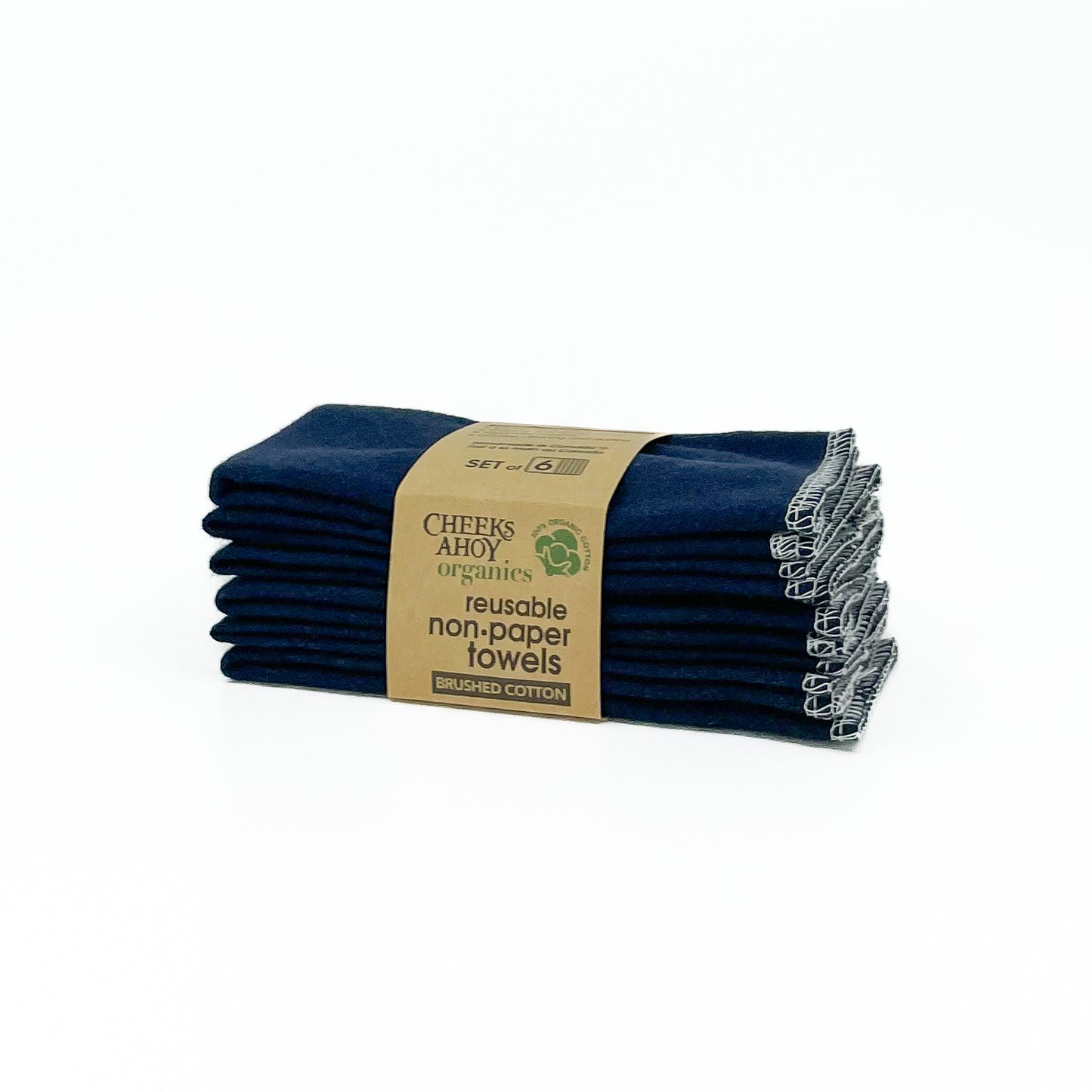 Non-Paper Towels - Organic 6 pack