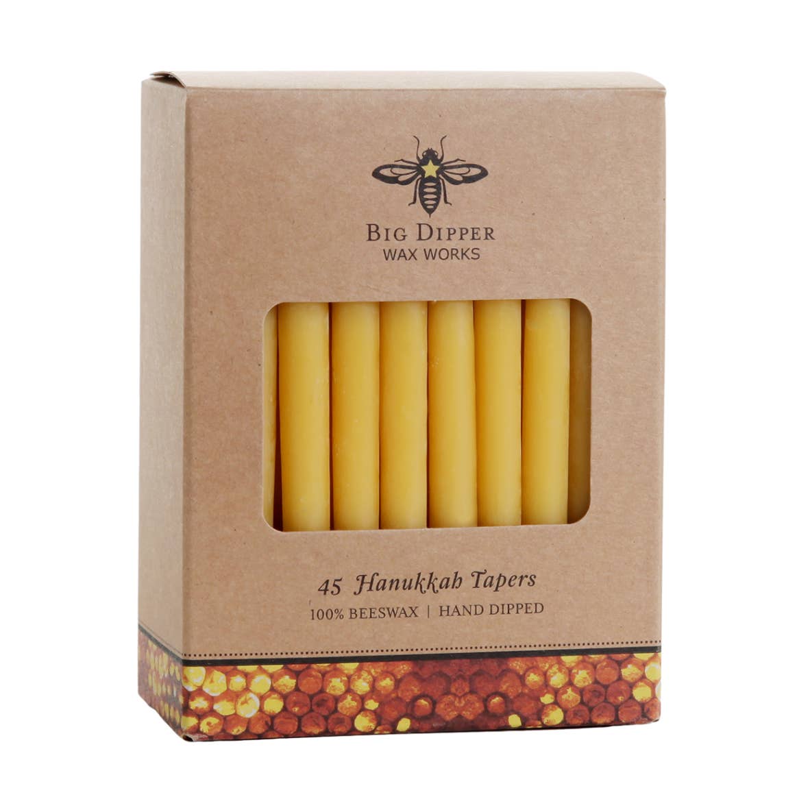 Beeswax Hanukkah Candles