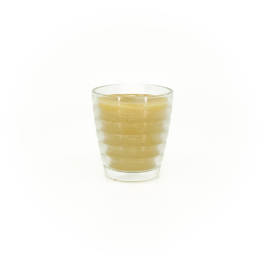 Refillable Beehive Glass Candle