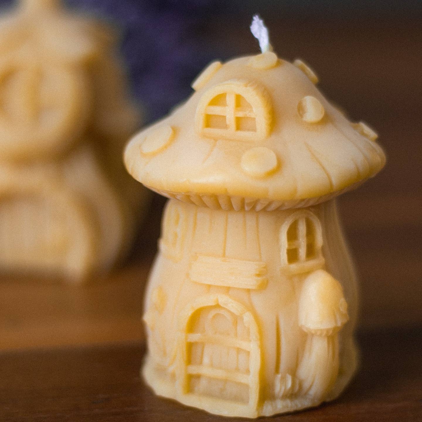 Sculpted Beeswax Candles