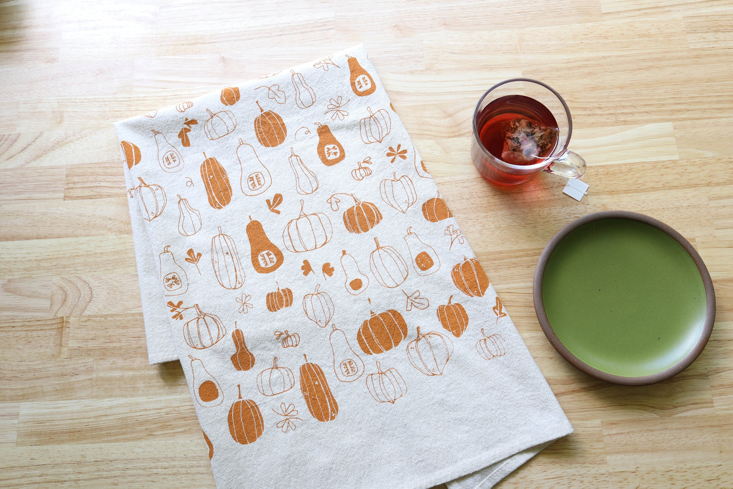 Handprinted Kitchen Towel