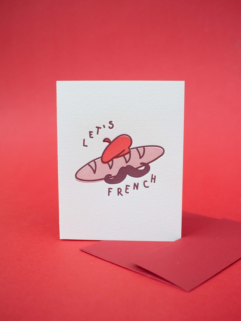Let's French Card