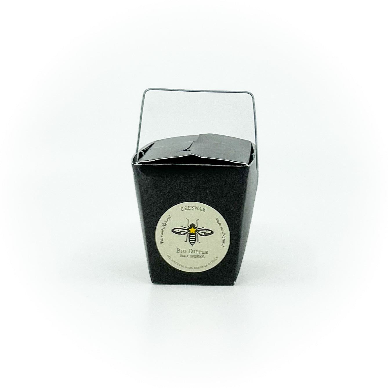 Refillable Beehive Glass Candle
