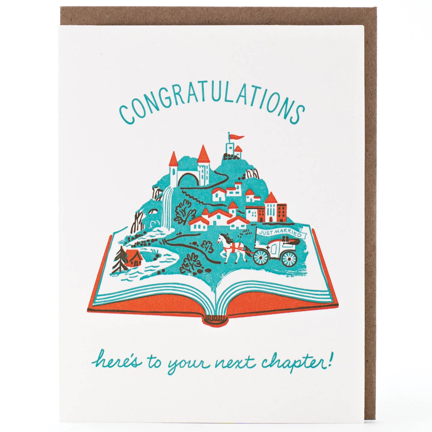 'Congratulations, Here's To Your Next Chapter' Card