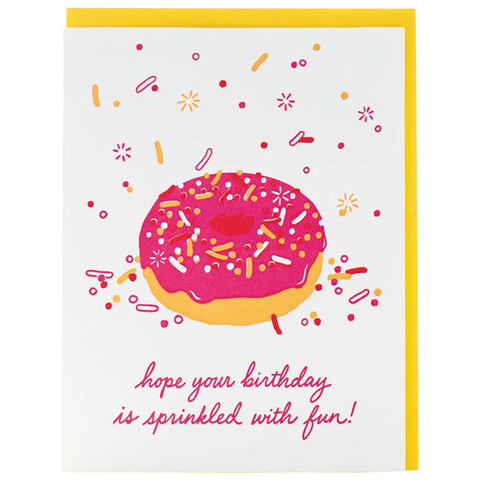 'Hope Your Birthday is Sprinkled with Fun' Card
