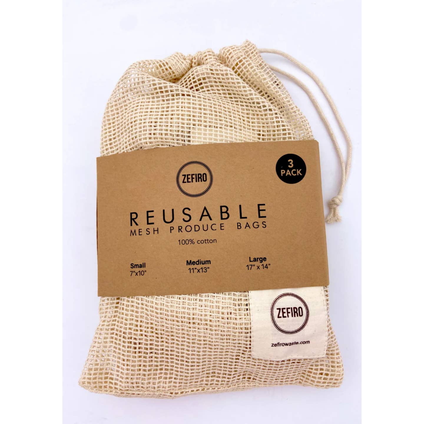 Mesh Produce Bag 3-Pack