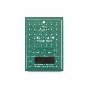 Pronoun Badge
