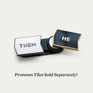 Pronoun Badge