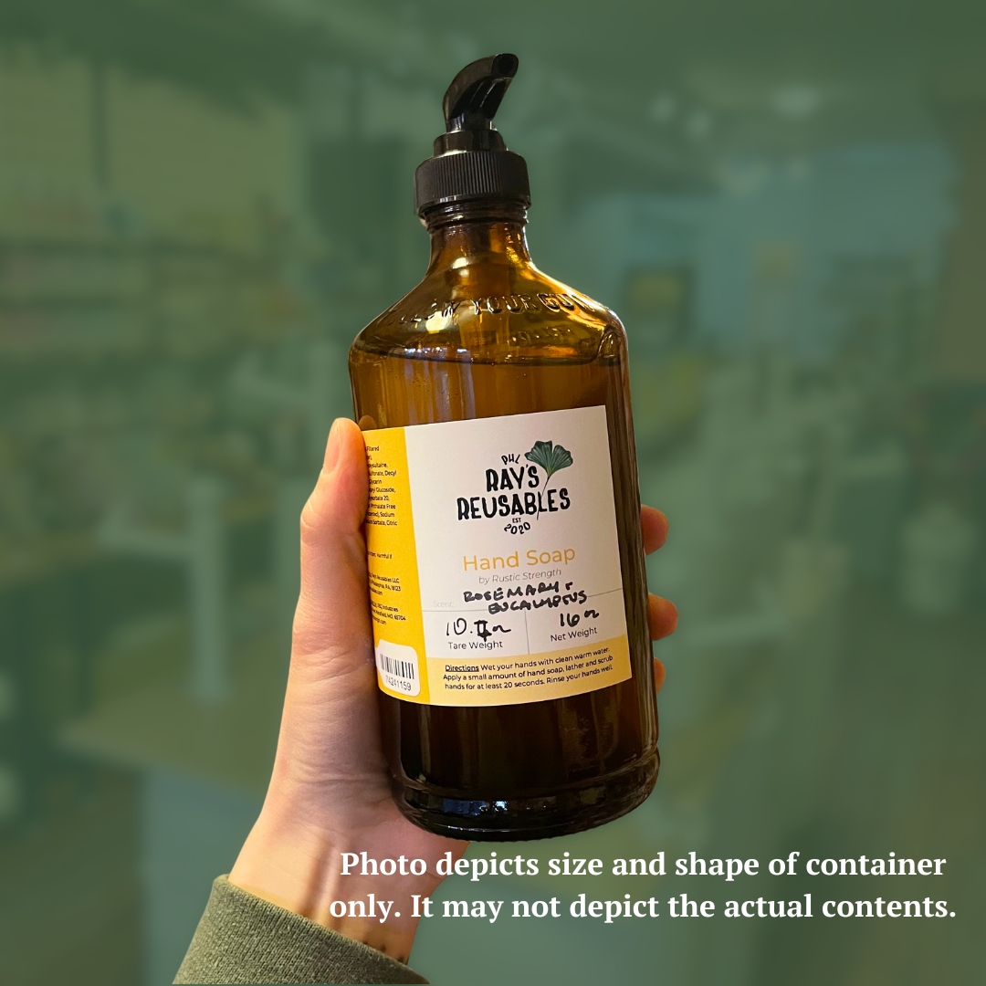 Pre-filled Castile Soap