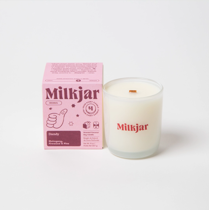 Milk Jar Candle