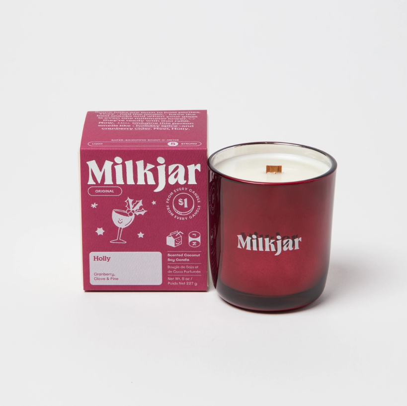 Milk Jar Candle