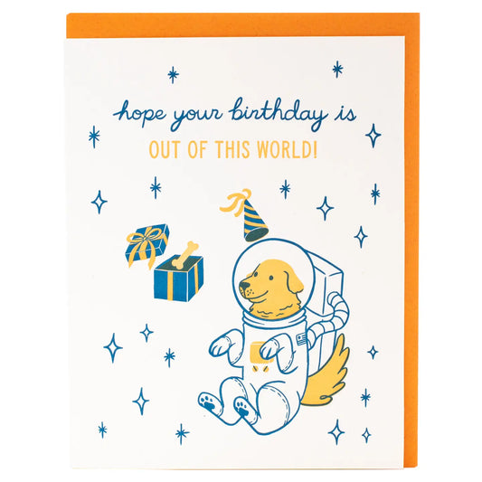 'Hope Your Birthday is Out of this World' Card