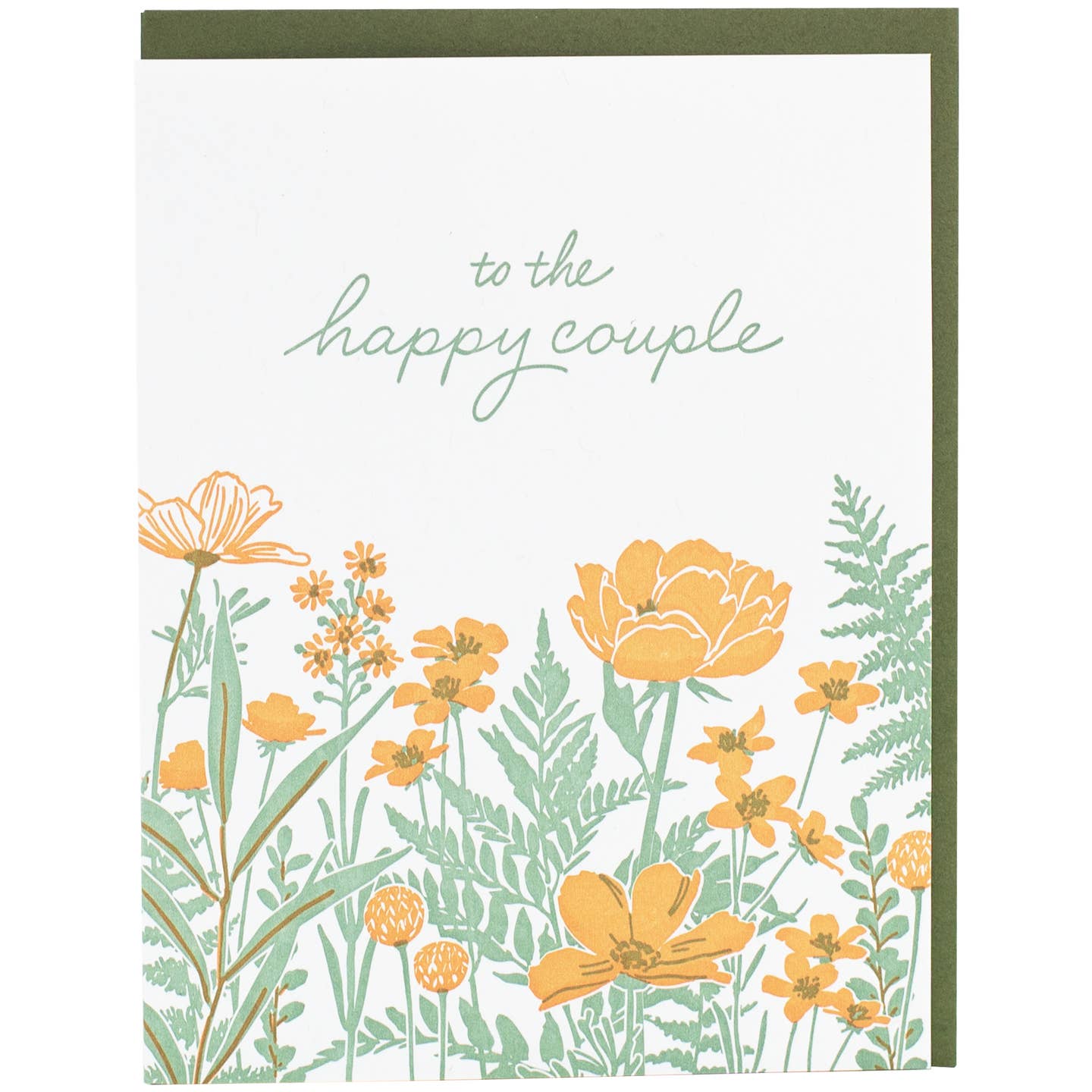 'To The Happy Couple' Wedding Card