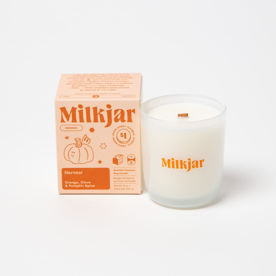 Milk Jar Candle