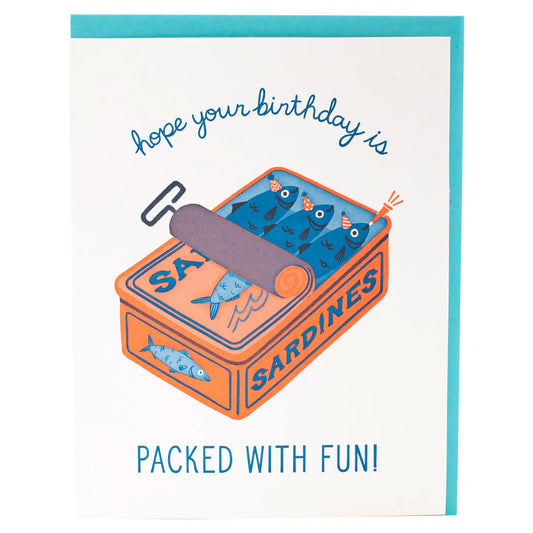 'Hope Your Birthday is Packed with Fun' Card