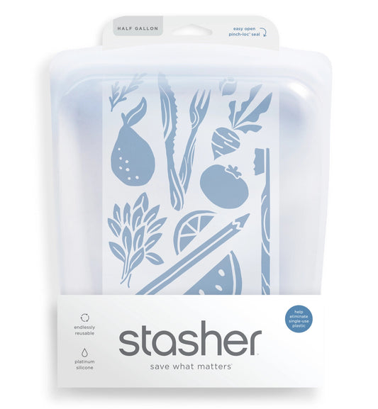 Stasher Half Gallon Bag
