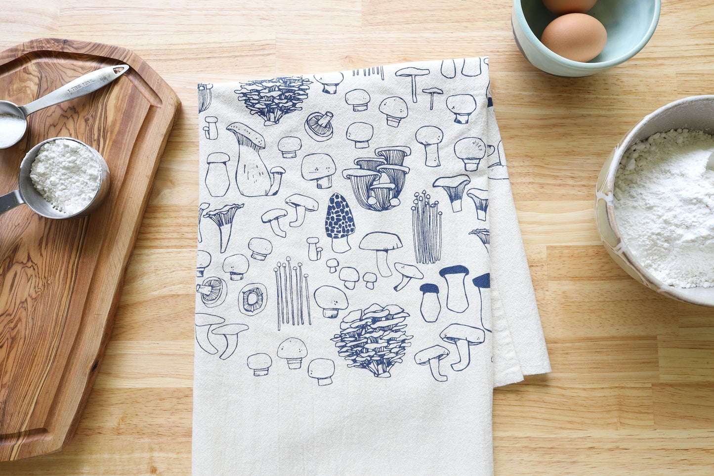 Handprinted Kitchen Towel