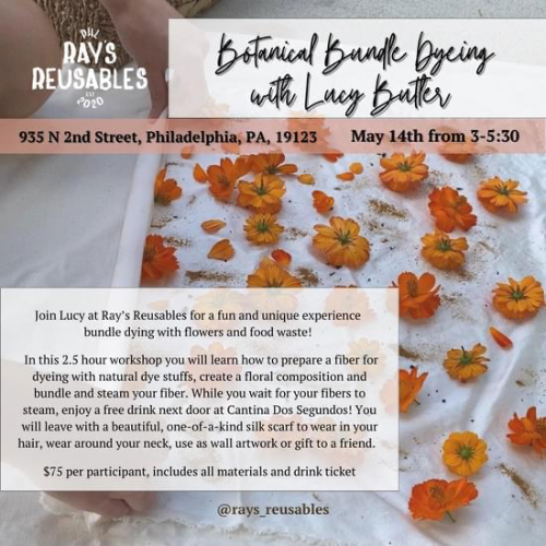 Mother’s Day Botanical Dyeing Workshop