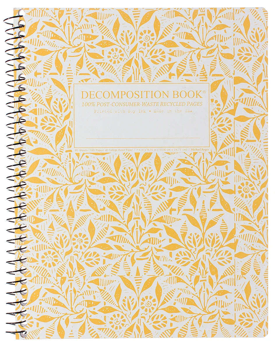 Spiral Bound Decomposition Book