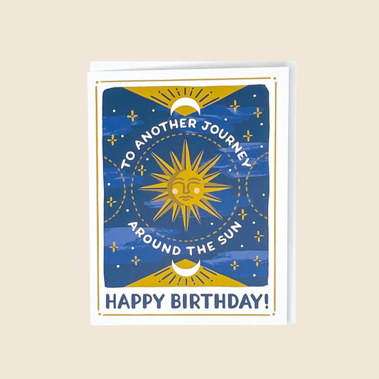 Celestial Birthday Card