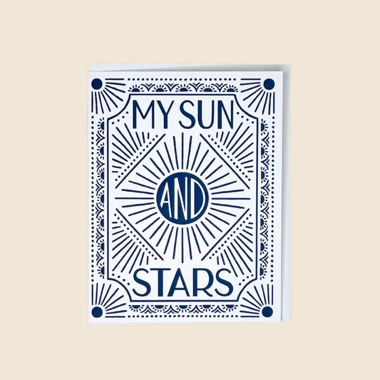 My Sun and Stars Card