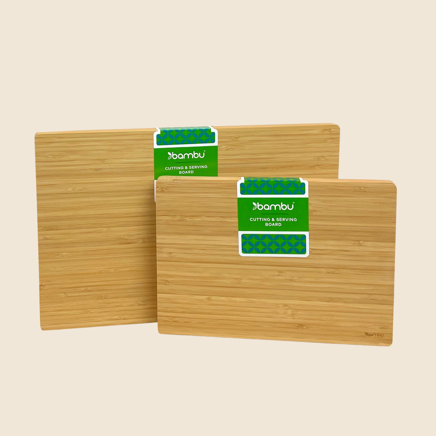 Organic Bamboo Undercut Cutting and Serving Board