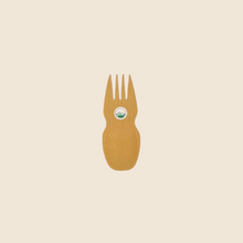 Load image into Gallery viewer, Organic Bamboo Spork (with or without Cork Cover)
