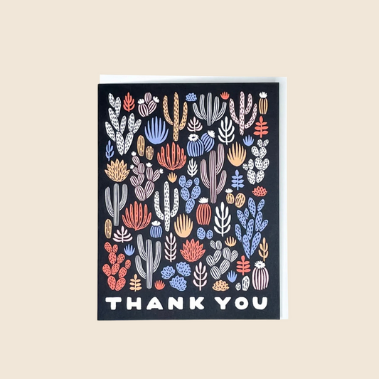 Thank You Cactus Card