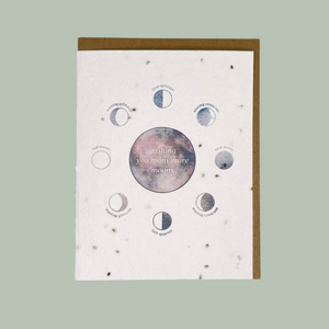 Moon Phase Birthday Seed Card